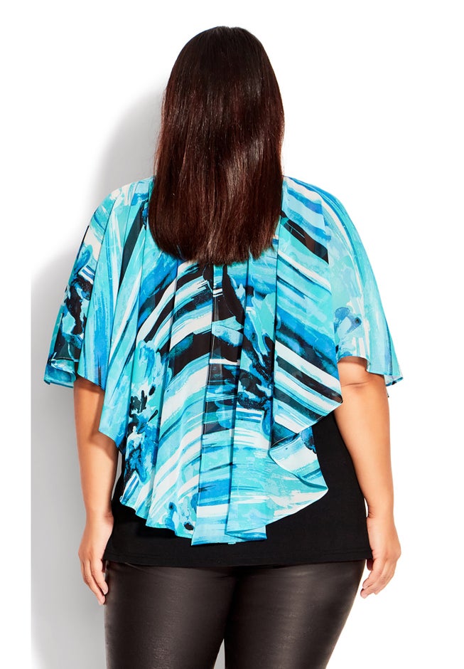 Mira Overlay Print Top image number null