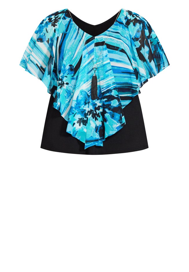 Mira Overlay Print Top image number null