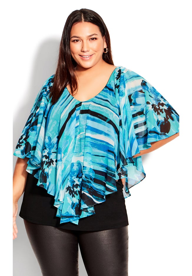 Mira Overlay Print Top image number null