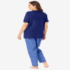 Graphic Tee Pure Cotton PJ Set image number null