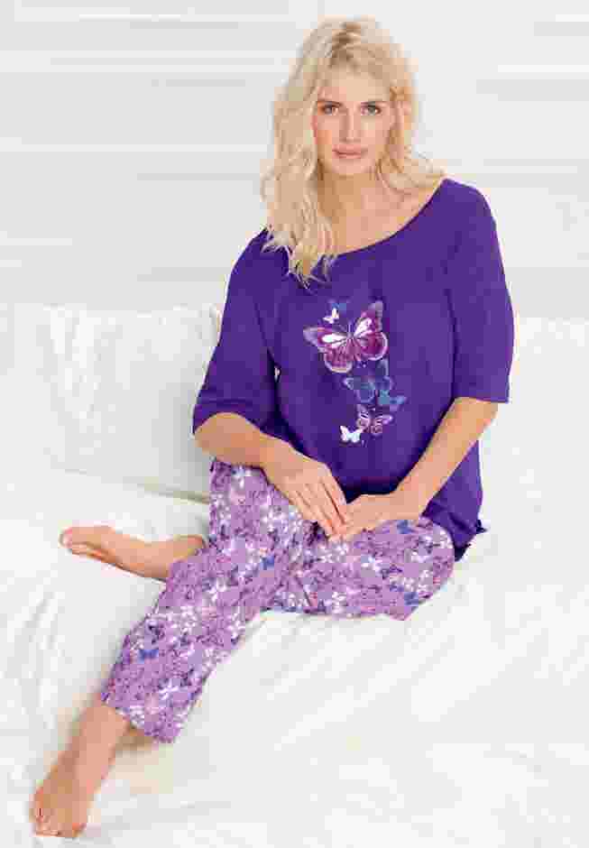 Graphic Tee PJ Set image number 0