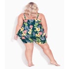 Handkerchief Print Tankini Top image number null