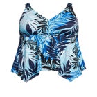 Sharkbite Print Tankini Top image number null