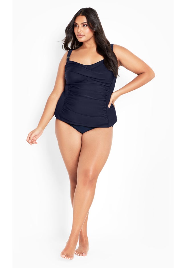 Twist Tankini Top image number null