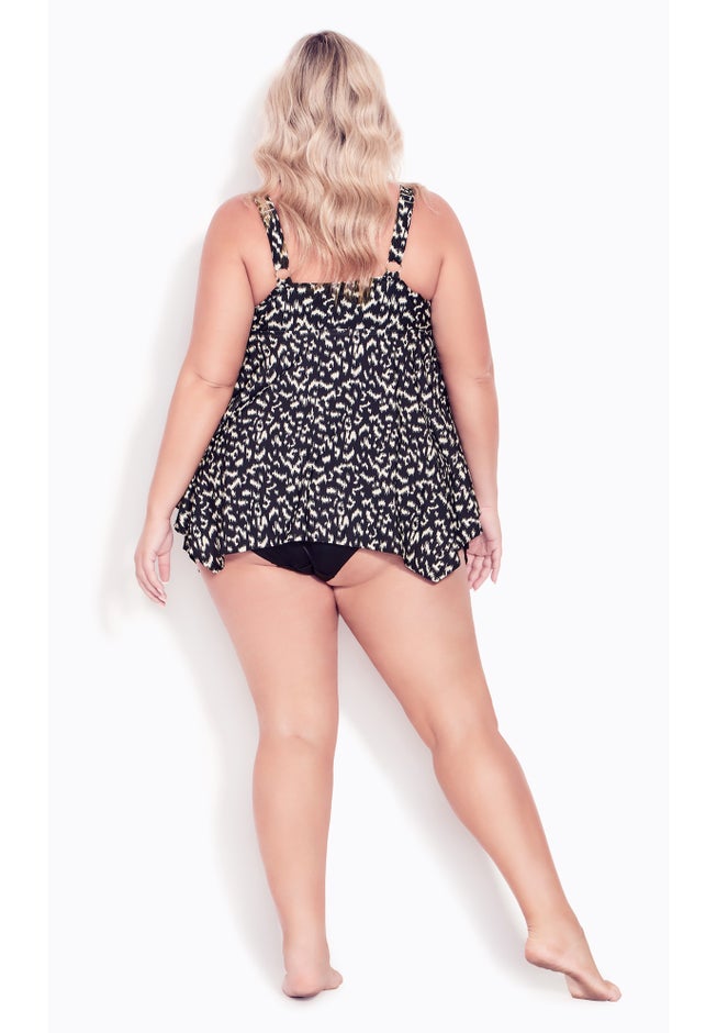 Sharkbite Print Tankini image number null
