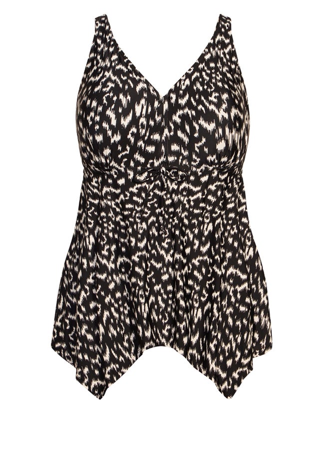 Sharkbite Print Tankini image number null