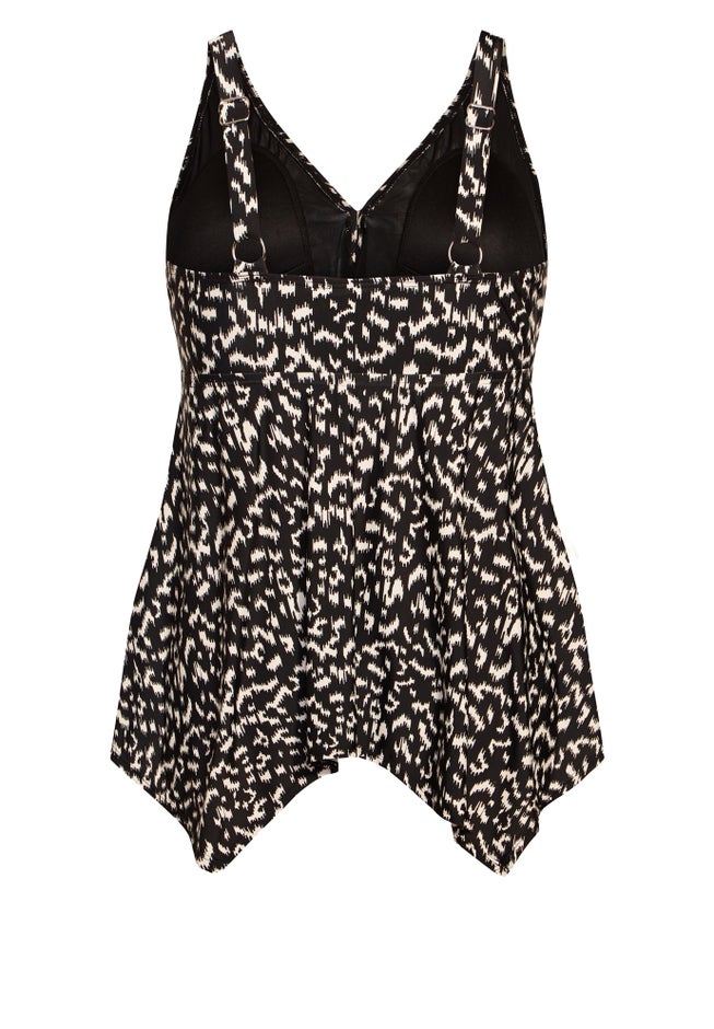 Sharkbite Print Tankini image number null