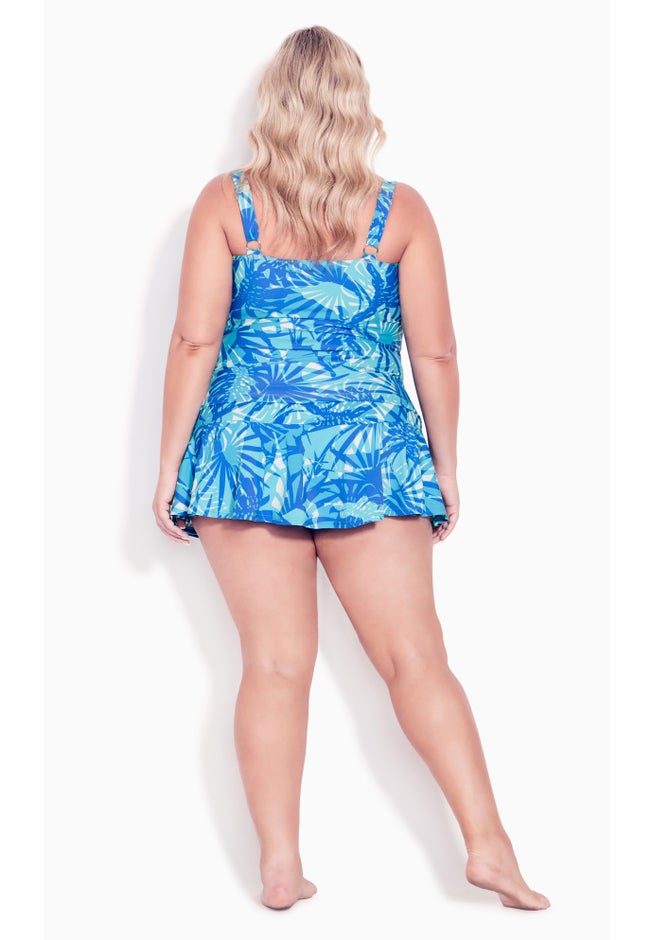 Twist Print Tankini image number null