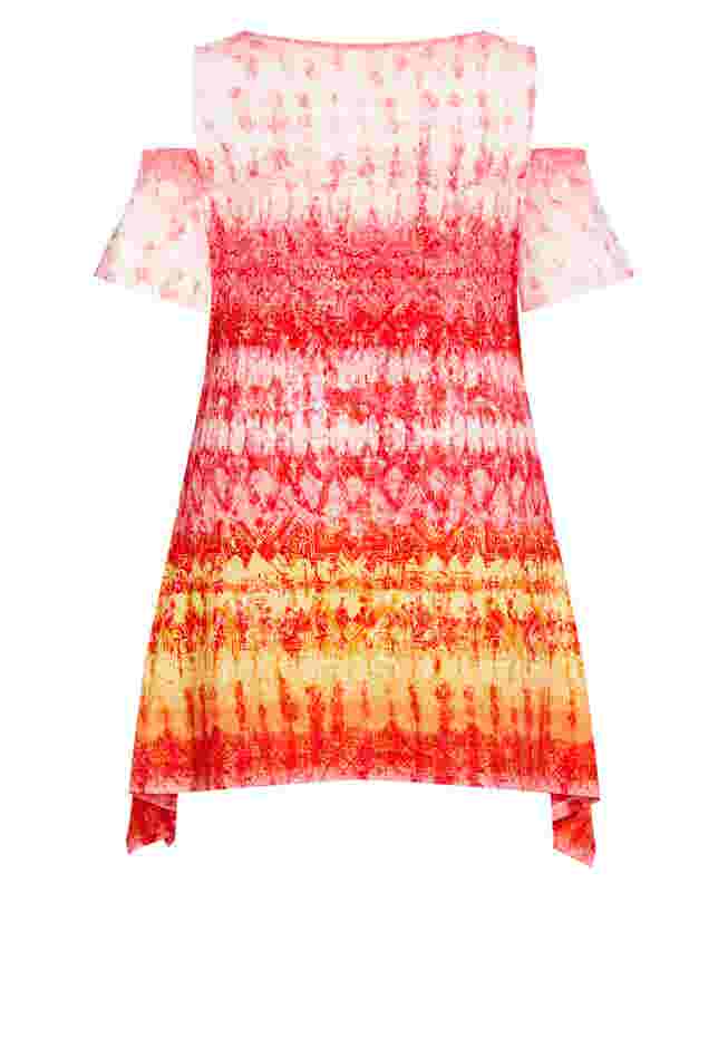Tuscan Sun Cold Shoulder Tunic image number 3