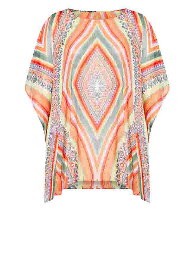 Watercolor Poncho image number 2
