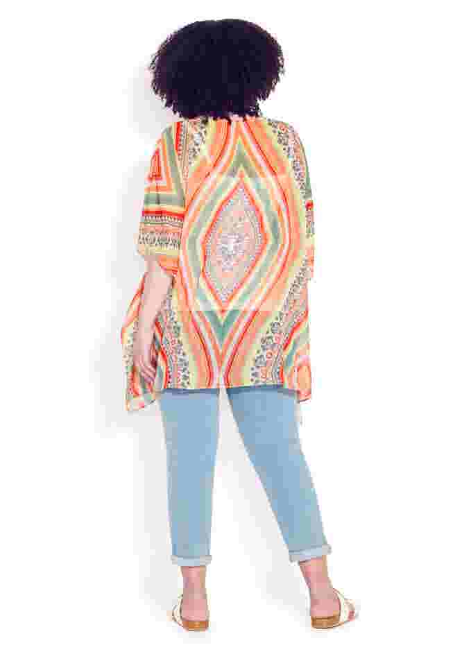 Watercolor Poncho image number 4