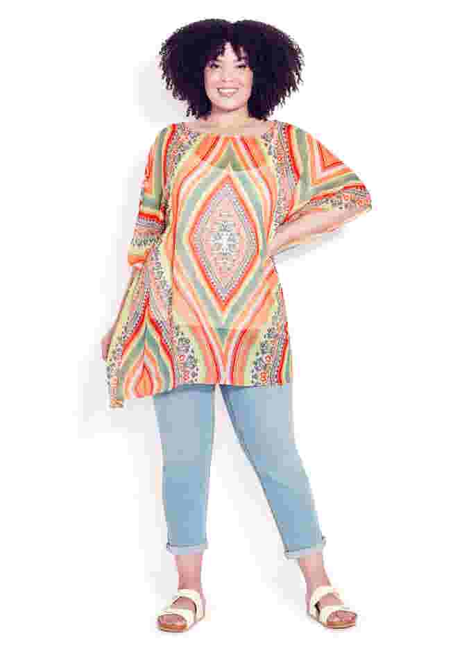Watercolor Poncho image number 0