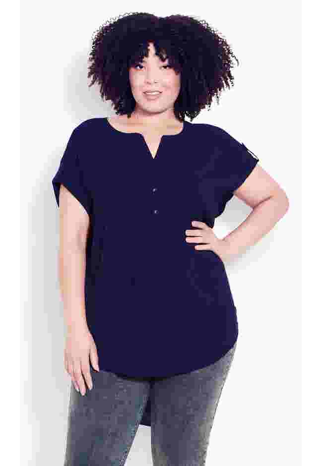 Button Pleat Top image number 0