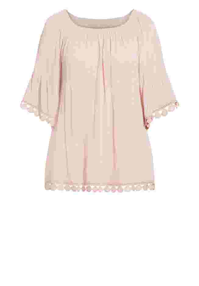 Ember Lace Trim Top image number 2