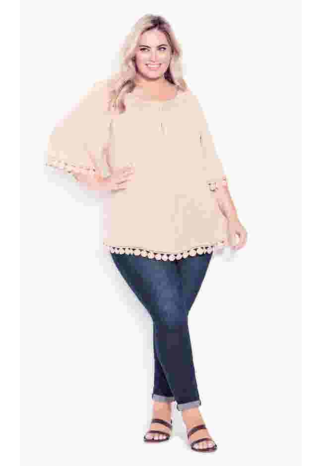 Ember Lace Trim Top image number 3