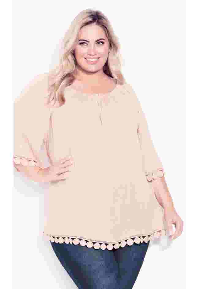 Ember Lace Trim Top image number 0