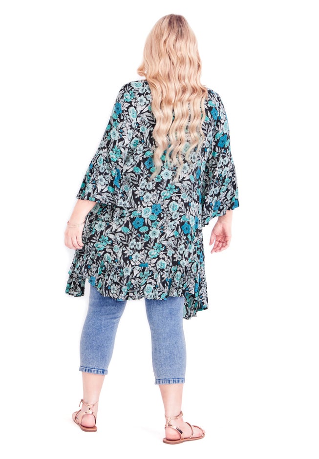 Holly Crop Ripped Jean image number null