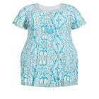 Avalon Crush Tassel Tie Ruffle Tunic image number null