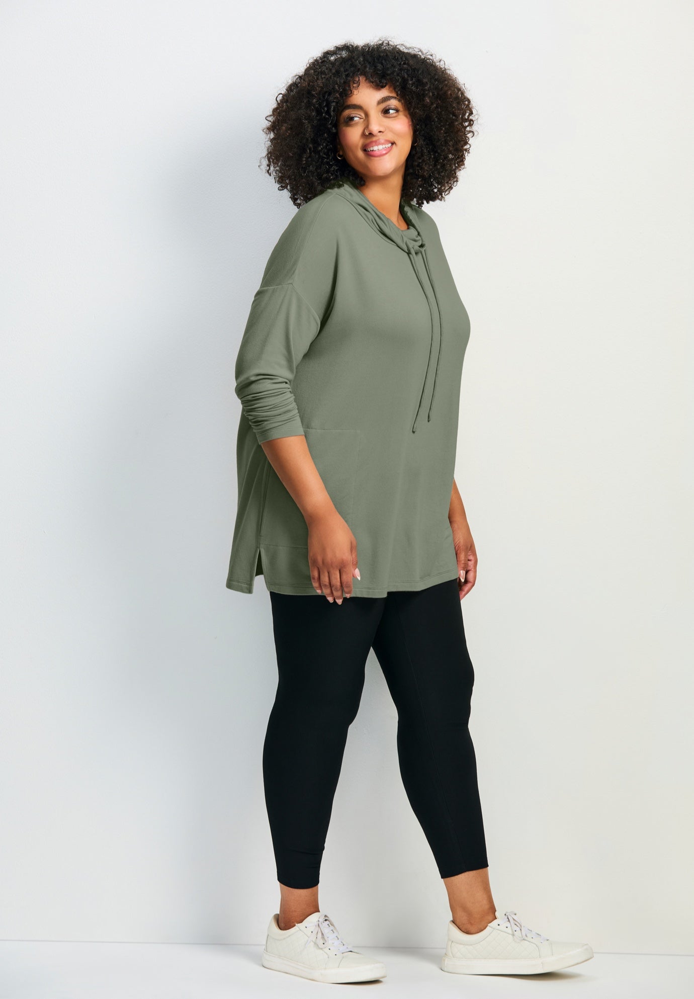 Addison Cowl Neck Tunic image number 3