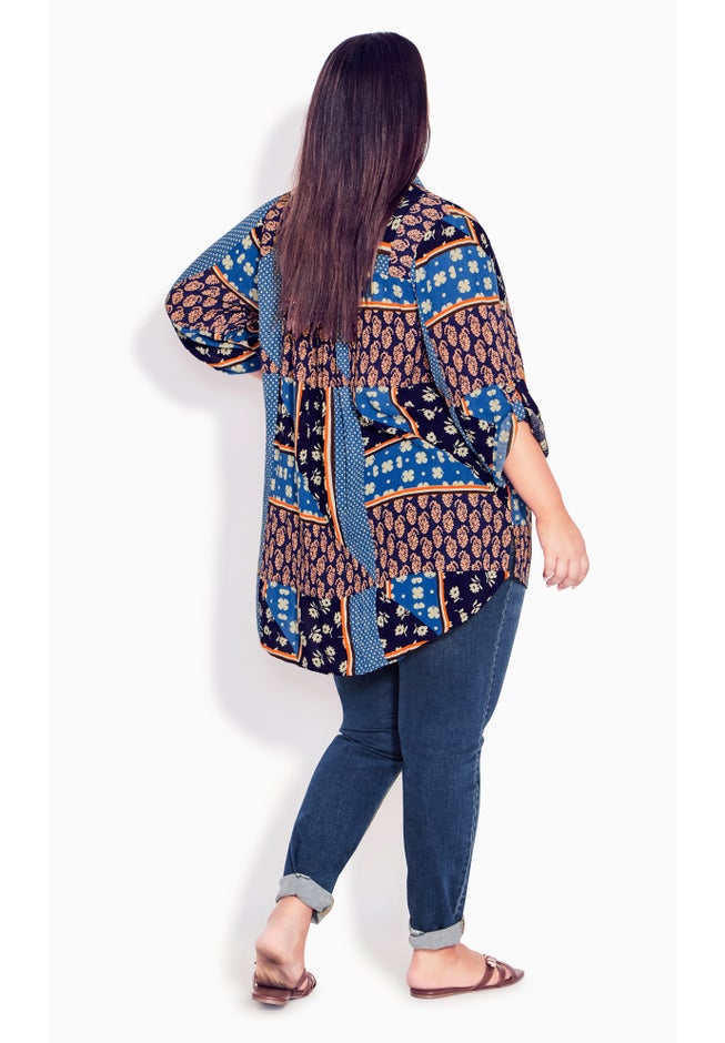 Island Breeze Print Tunic image number null
