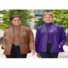 Leather Blazer image number null