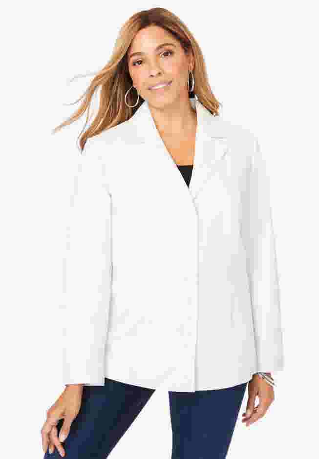 Leather Blazer image number 4