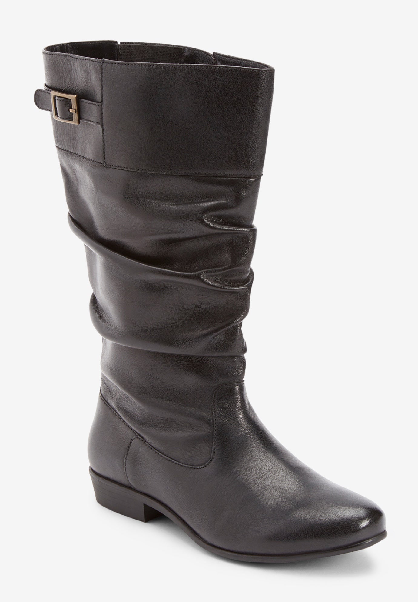 The Monica Wide Calf Leather Boot image number 0