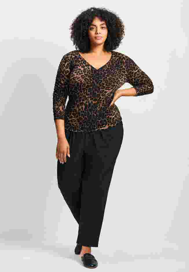Lucille Tapered Knit Pant image number 1