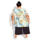 Keyla Foil Top image number null