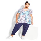 Keyla Foil Top image number null