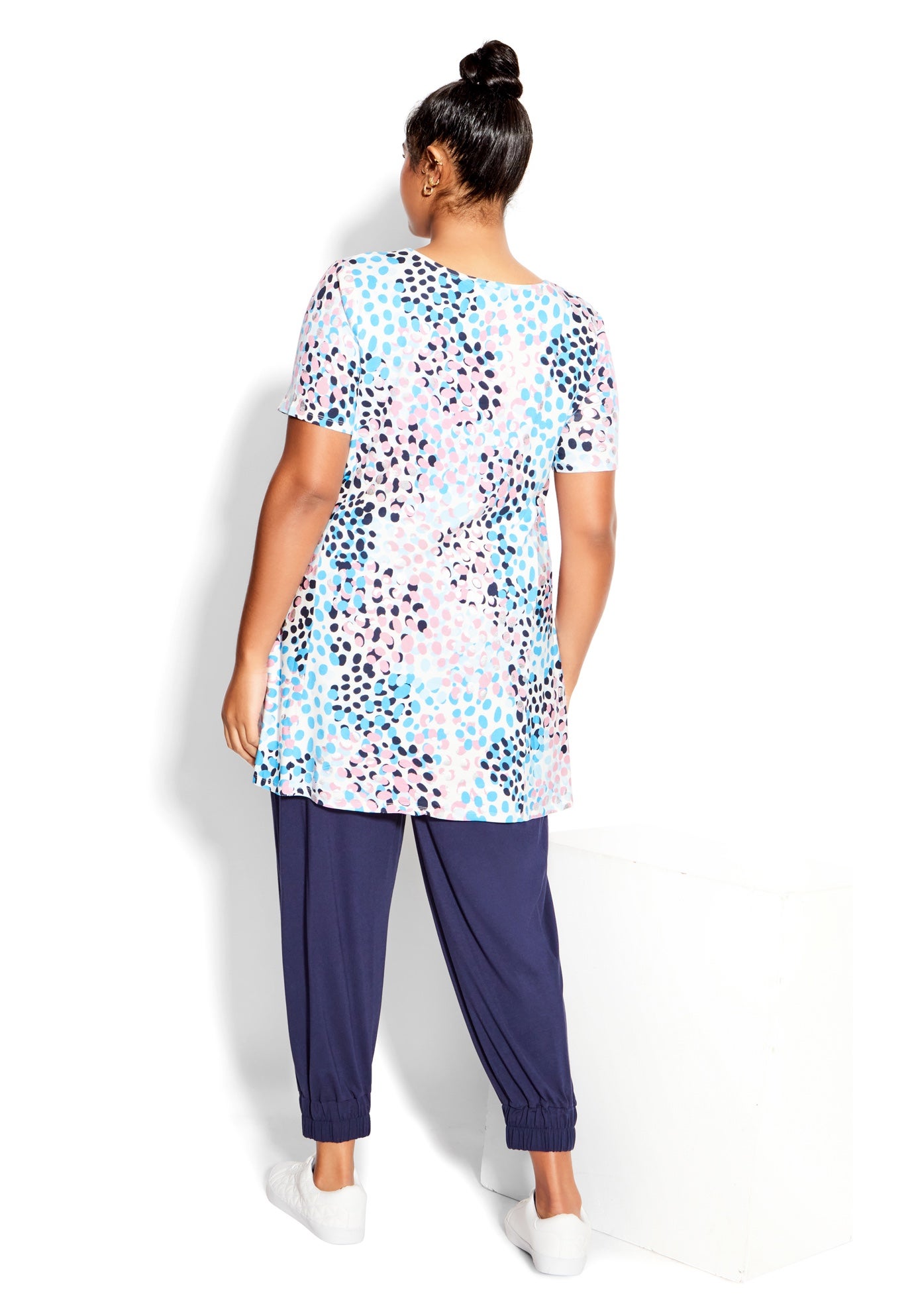 Keyla Foil Top image number 3