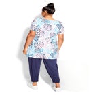 Keyla Foil Top image number null