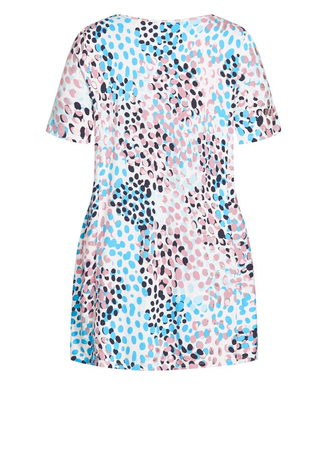 Keyla Foil Top image number 5