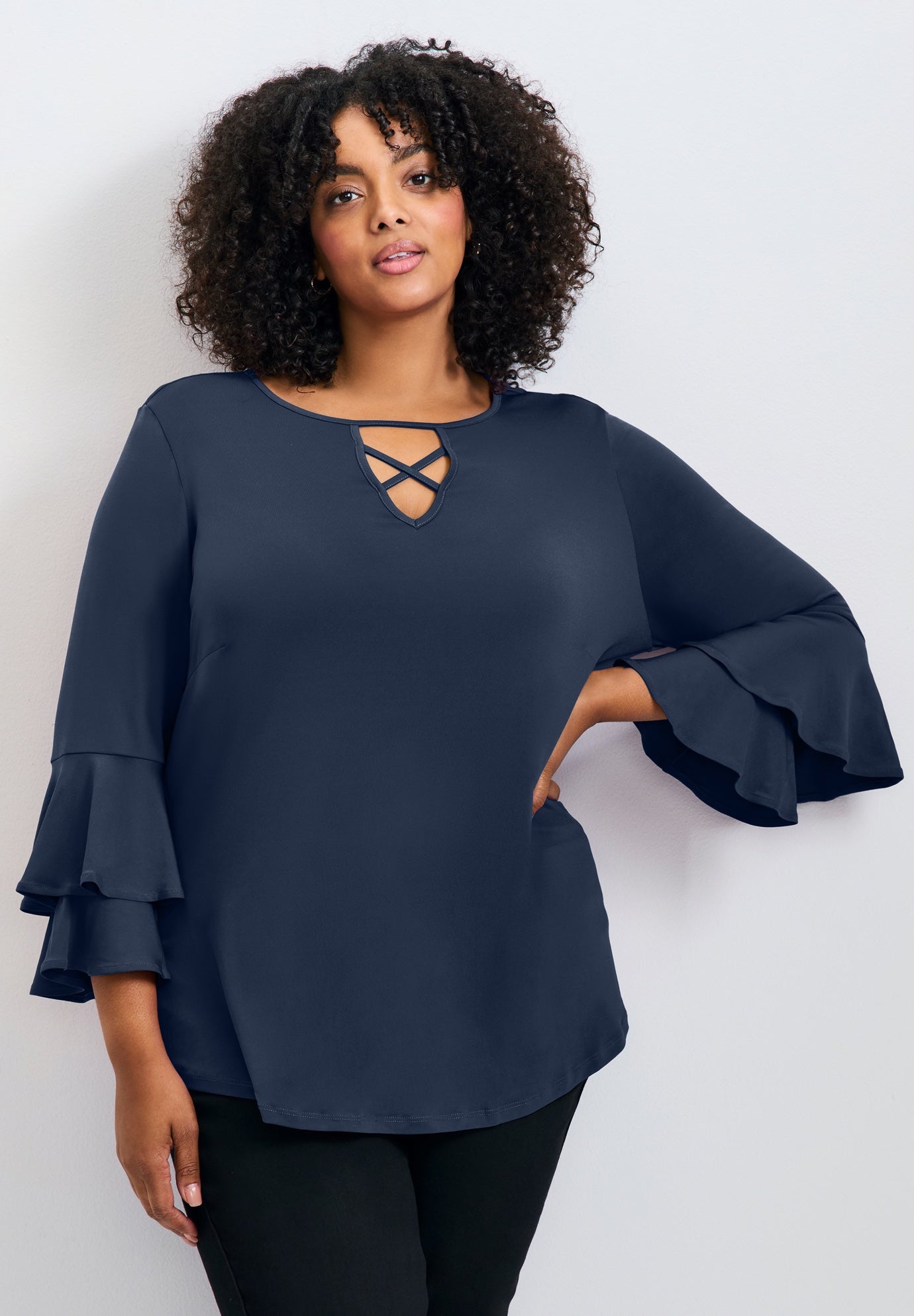 Vienna Bell Sleeve Top image number 0