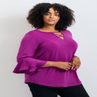 Vienna Bell Sleeve Top image number null