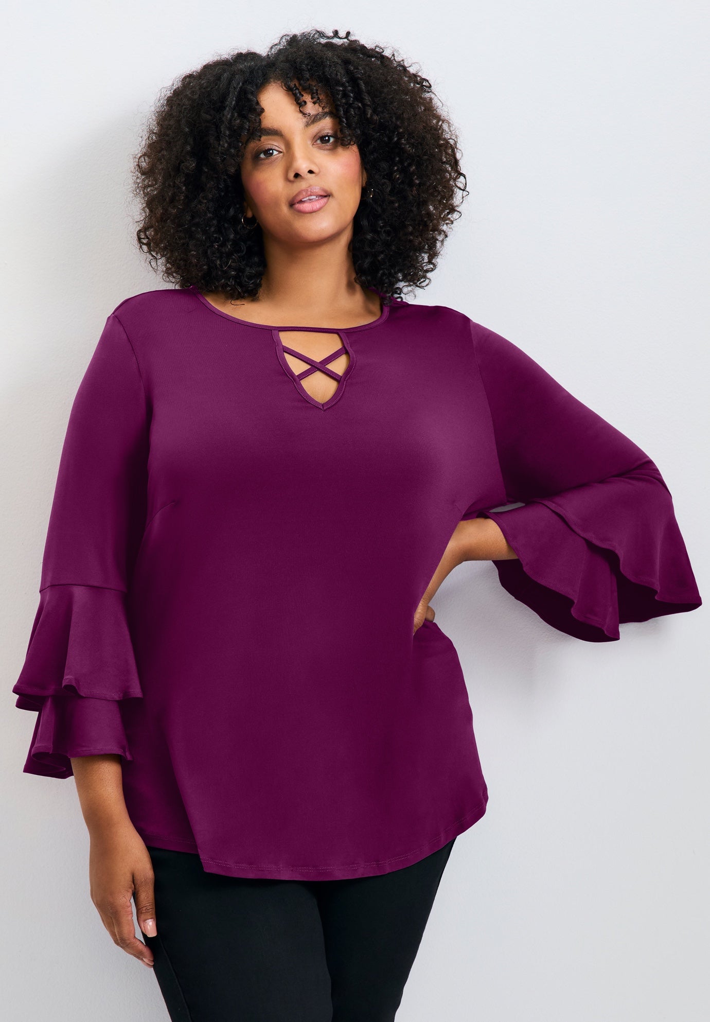Vienna Bell Sleeve Top image number 0