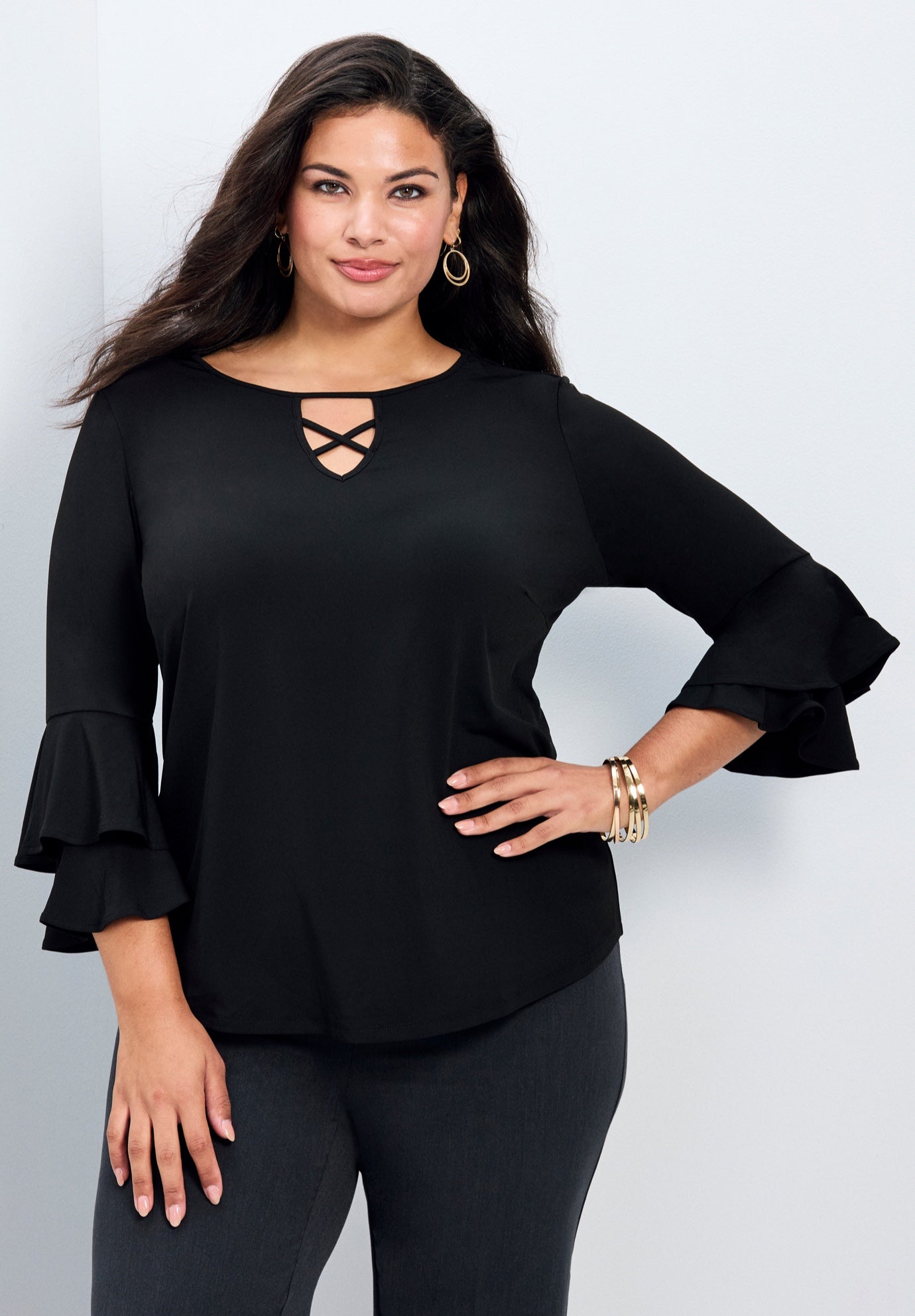 Vienna Bell Sleeve Top image number 0