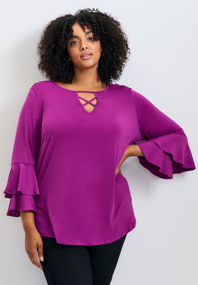 Vienna Bell Sleeve Top image number 0