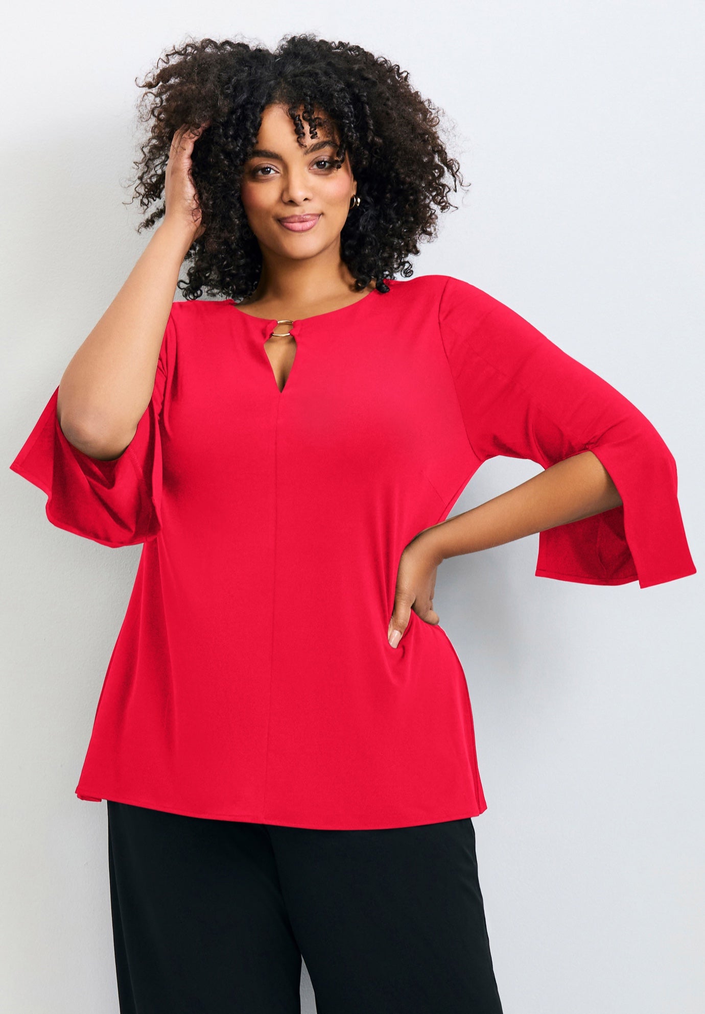 Audrey Ring Detail Top image number 0