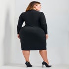 Darlene Jersey Wrap Dress image number null