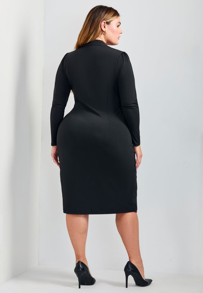 Darlene Jersey Wrap Dress image number 3