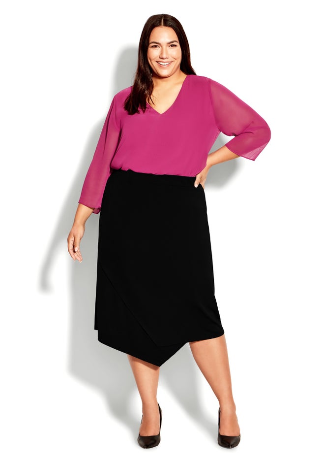 Vicky Asymmetrical Skirt image number null