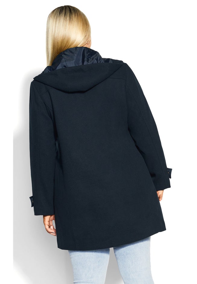 Voyager Faux Wool Coat image number null