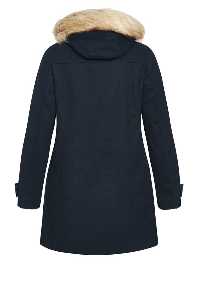 Voyager Faux Wool Coat image number null