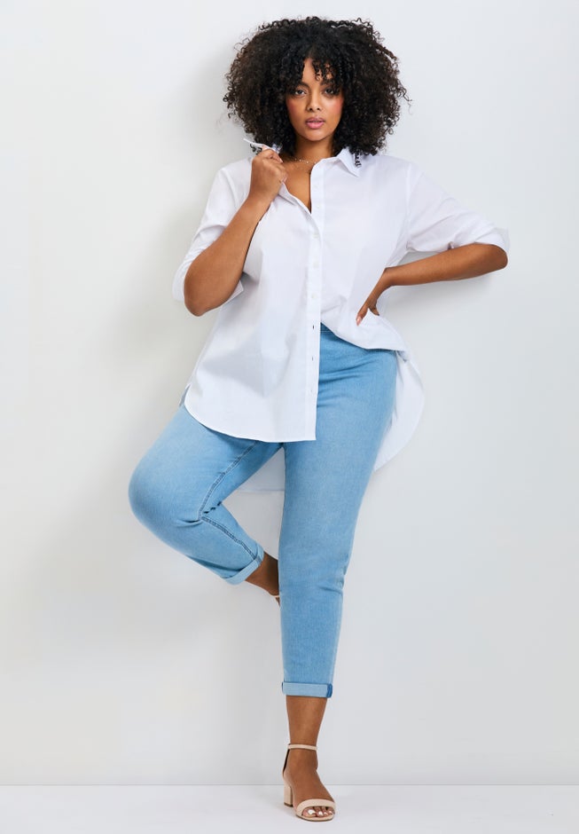 Stella Classic Button Up Shirt image number 4