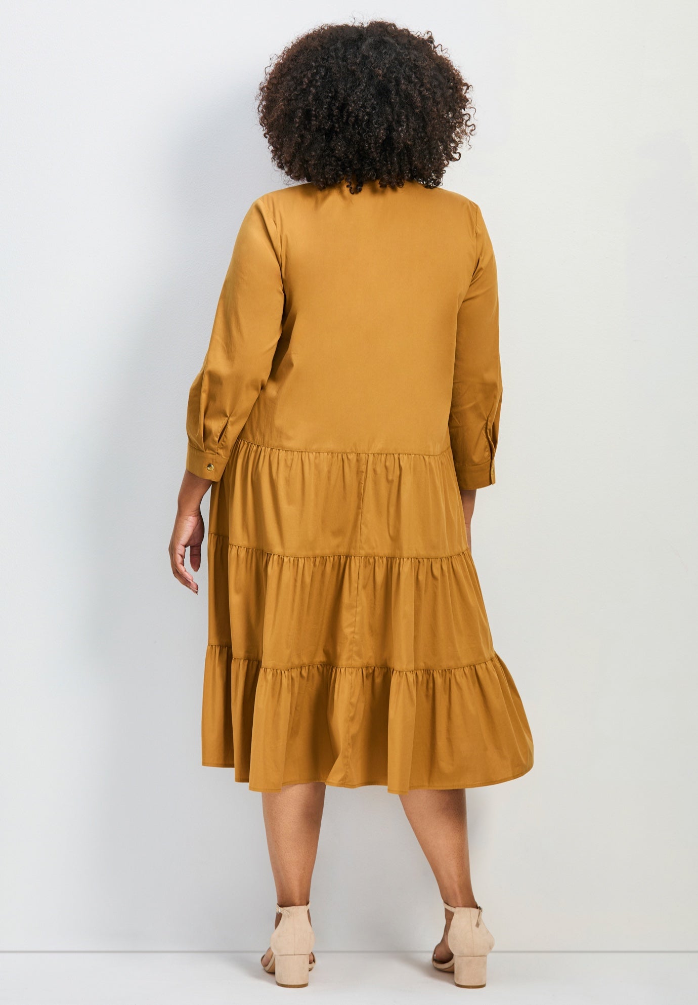 Avery Cotton Poplin Button Dress image number 2