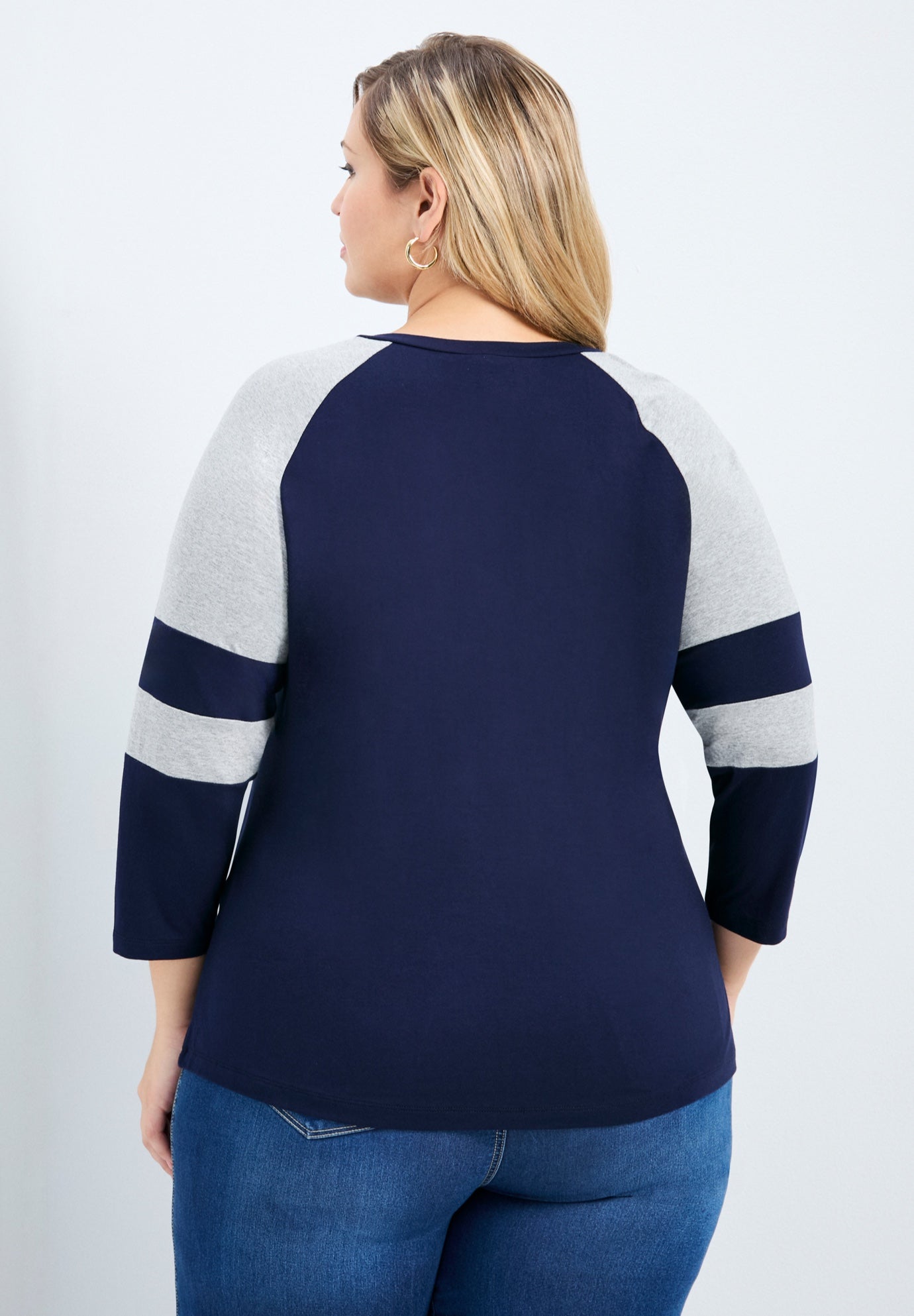 Splice Sleeve Color Top image number 2