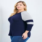 Splice Sleeve Color Top image number null