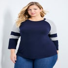 Splice Sleeve Color Top image number null