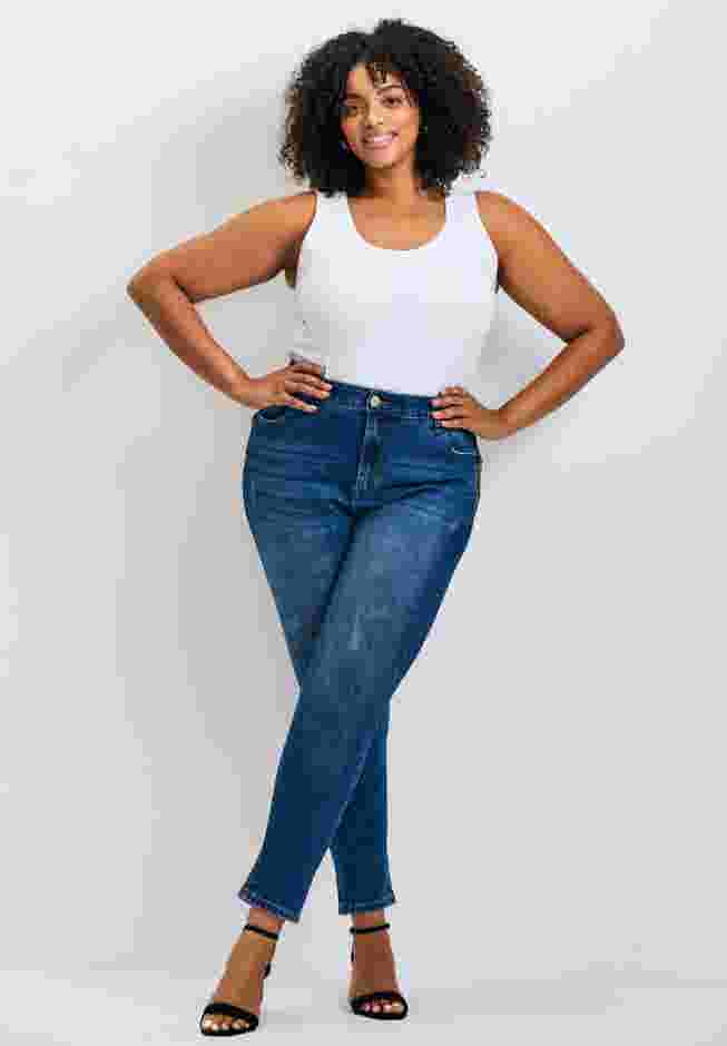 La Luna Zip Detail Skinny Jean image number 2